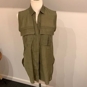 Helmut Lang  cotton/silk blend tunic